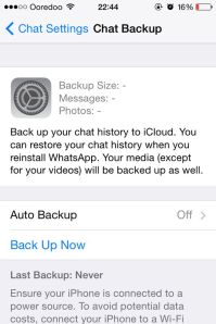 Chat Backup
