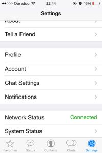 WhatsApp Settings