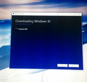 Downloading Windows 10